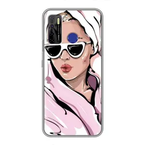 Чехол с картинкой Модные Девчонки TECNO Camon 15 Air