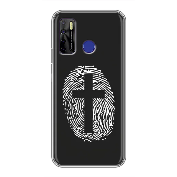 Чехол с рисунком «ДНК Христа» для TECNO Camon 15 Air Чехол с рисунком «ДНК Христа» для TECNO Camon 15 Air