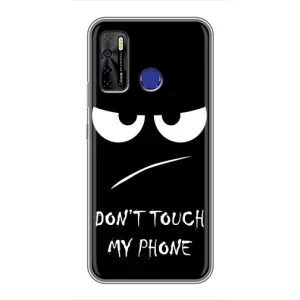 Чохол з прикольним текстом на TECNO Camon 15 Air (Dont)