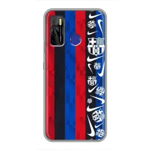 Чехол для TECNO Camon 15 Air (Барселона) (Фанат Барсы)