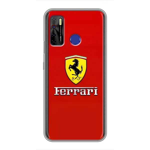 Чехол с рисунком «Ferrari Logo» для TECNO Camon 15 Air Чехол с рисунком «Ferrari Logo» для TECNO Camon 15 Air