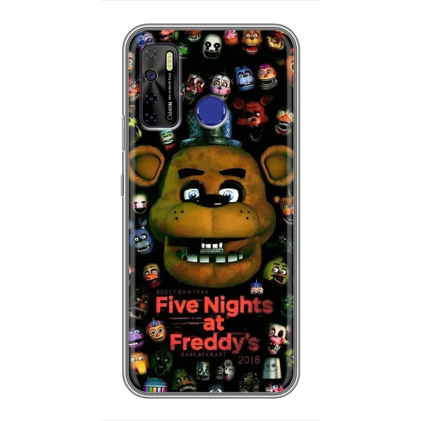 Чехол с рисунком «Freddy» для TECNO Camon 15 Air