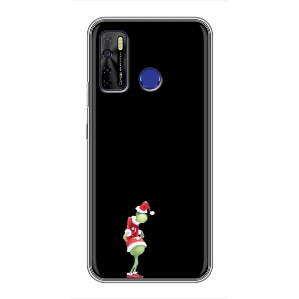 Чехол с рисунком «Гринч на чорном» для TECNO Camon 15 Air