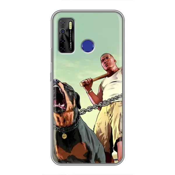 Чехол с рисунком «GTA» для TECNO Camon 15 Air Чехол с рисунком «GTA» для TECNO Camon 15 Air
