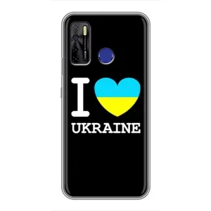Чехол с Украинской символикой на Техно Камон 15 Ейр