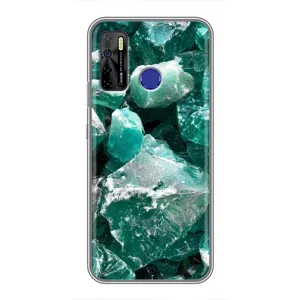 Чехол (Дорого -богато) на TECNO Camon 15 Air (Изумруд)