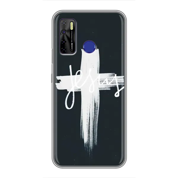 Чехол с рисунком «Jesus» для TECNO Camon 15 Air Чехол с рисунком «Jesus» для TECNO Camon 15 Air