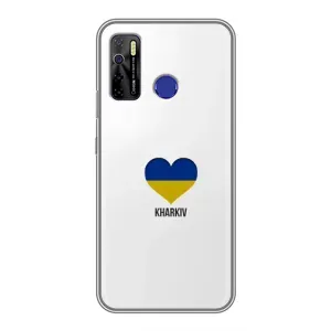 Чехлы силиконовые (Город Харьков) на Техно Камон 15 Ейр (Kharkiv)