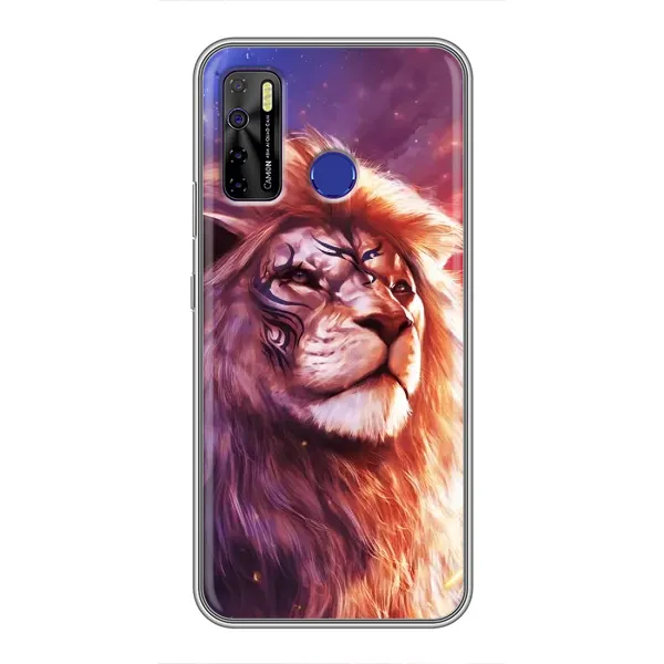 Чехол с рисунком «Красочный ЛЕВ» для TECNO Camon 15 Air Чехол с рисунком «Красочный ЛЕВ» для TECNO Camon 15 Air