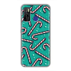 Силиконовый бампер на рождество для TECNO Camon 15 Air
