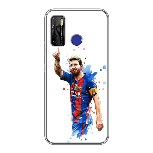 Чехол с рисунком «Leo Messi» для TECNO Camon 15 Air Чехол с рисунком «Leo Messi» для TECNO Camon 15 Air