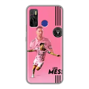 Чехлы Лео Месси в Майами на TECNO Camon 15 Air (Лео в Майами)