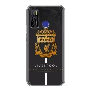 Силиконовые Чехлы принт Футбол на TECNO Camon 15 Air (Liverpool)