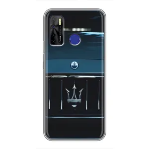 Чохли з тематикою "Круті машини" на TECNO Camon 15 Air (Maserati auto)