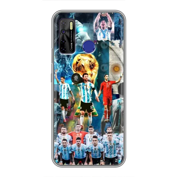 Чехол с рисунком «Месси в сборной» для TECNO Camon 15 Air Чехол с рисунком «Месси в сборной» для TECNO Camon 15 Air