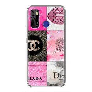 Чохол (Dior, Prada, YSL, Chanel) для TECNO Camon 15 Air (Модніца)