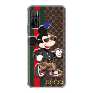 Чехлы Бренд GUCCI для TECNO Camon 15 Air (Маус Гуччи)