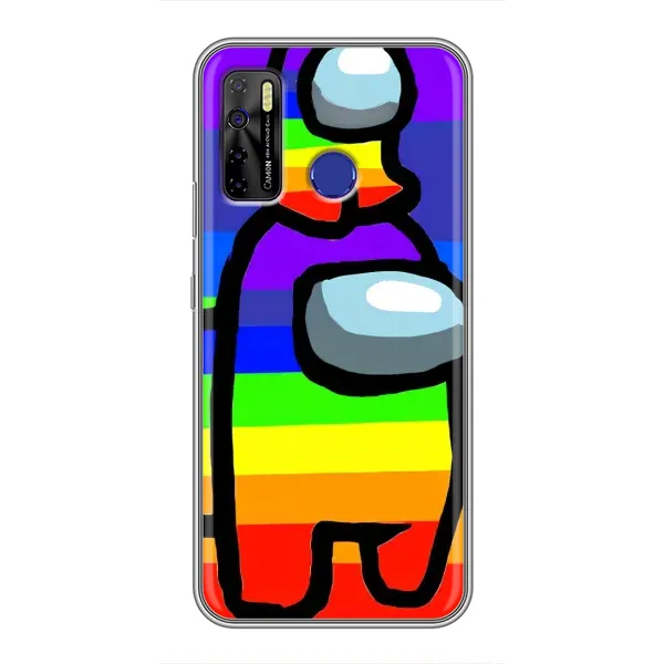 Чехол с рисунком «Радужный» для TECNO Camon 15 Air Чехол с рисунком «Радужный» для TECNO Camon 15 Air