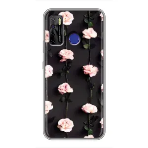 Чохли з принтом Троянд для TECNO Camon 15 Air (Троянди)