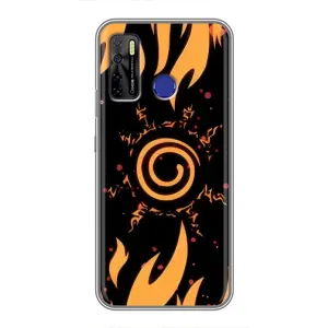 Купить Чехлы на телефон с принтом Anime для TECNO Camon 15 Air (Солнце Наруто)