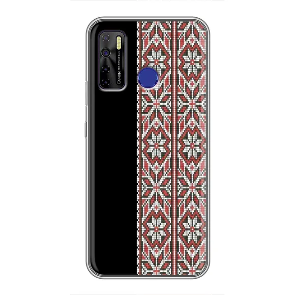 Чехол с рисунком «Стильная вишиванка» для TECNO Camon 15 Air Чехол с рисунком «Стильная вишиванка» для TECNO Camon 15 Air