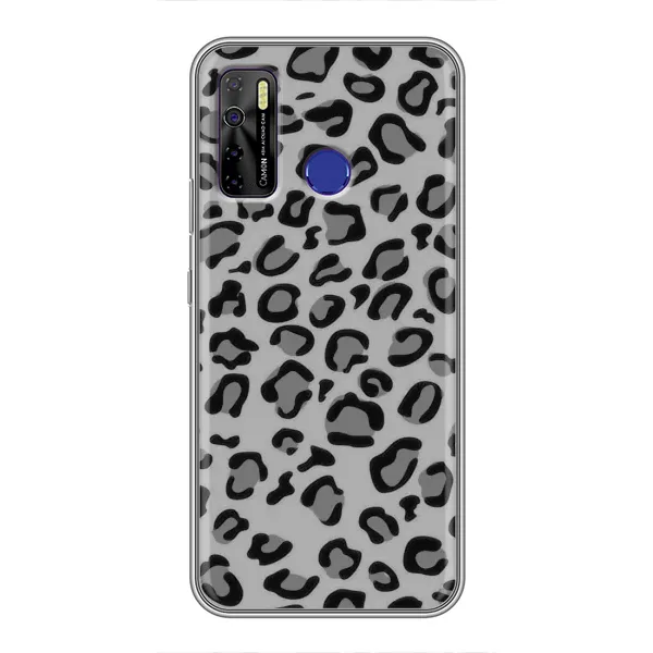 Чехол с рисунком «Темный леопрад» для TECNO Camon 15 Air Чехол с рисунком «Темный леопрад» для TECNO Camon 15 Air