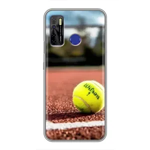 Чехлы с принтом Спортивная тематика для TECNO Camon 15 Air (Теннисный корт)