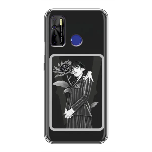 Чехол с рисунком «Венсдей картина» для TECNO Camon 15 Air Чехол с рисунком «Венсдей картина» для TECNO Camon 15 Air