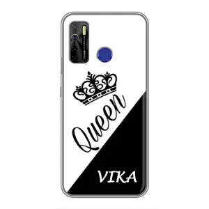 Чехлы для TECNO Camon 15 Air - Женские имена (VIKA)