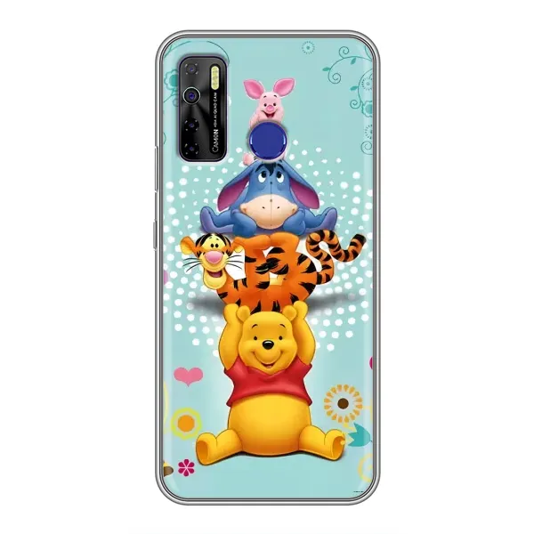 Чехол с рисунком «Винни Пух и друзья» для TECNO Camon 15 Air Чехол с рисунком «Винни Пух и друзья» для TECNO Camon 15 Air