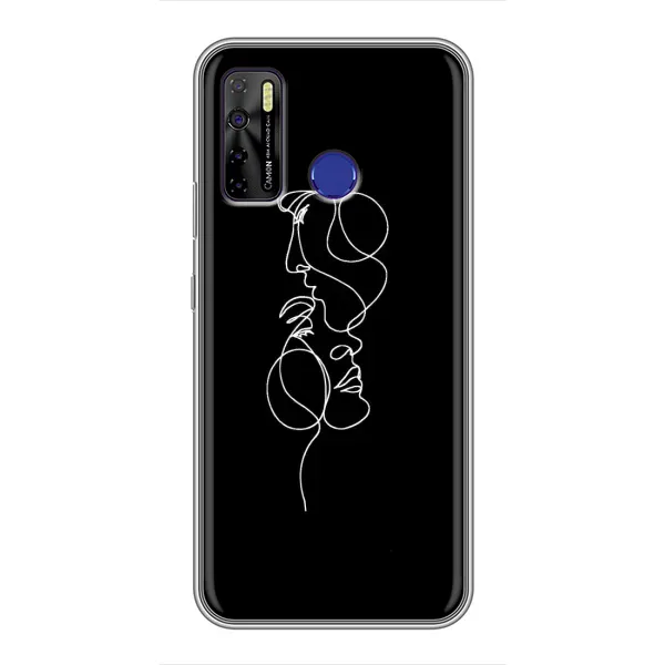 Чехол с рисунком «Влюбленная пара» для TECNO Camon 15 Air Чехол с рисунком «Влюбленная пара» для TECNO Camon 15 Air