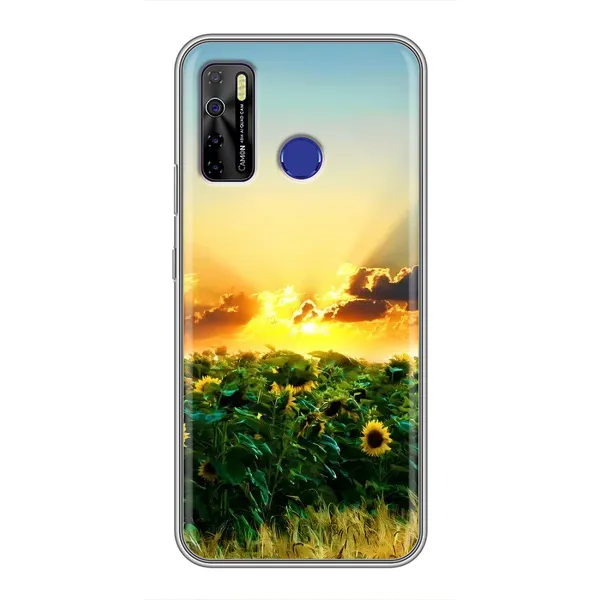 Чехол с рисунком «Закат Солнца» для TECNO Camon 15 Air Чехол с рисунком «Закат Солнца» для TECNO Camon 15 Air