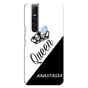 Именные  Женские Чехлы для TECNO Camon 15 Pro (ANASTASIYA)