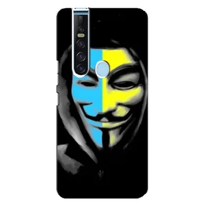 Чехол с Украинской символикой на Техно Камон 15 Про (Анонимус патриот)