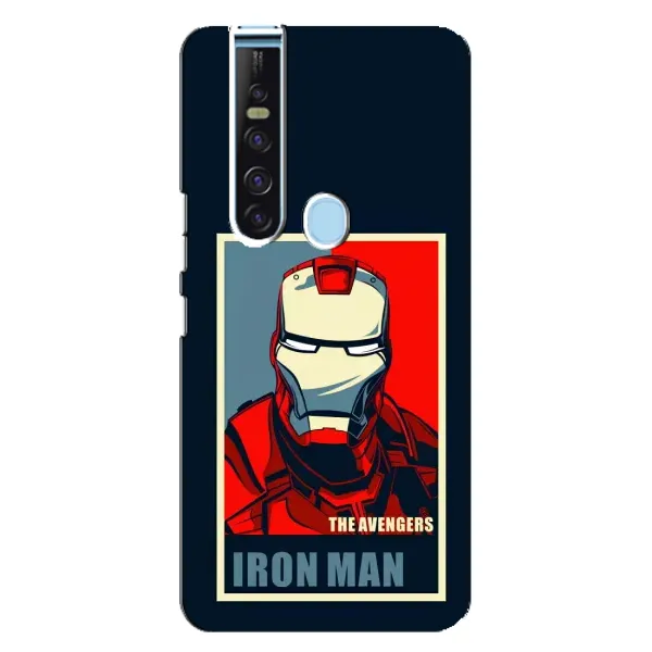 Чехол с рисунком «Art Iron man» для TECNO Camon 15 Pro Чехол с рисунком «Art Iron man» для TECNO Camon 15 Pro