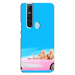 Силиконовый Чехол Барби Фильм на TECNO Camon 15 Pro (Барби и Кен)