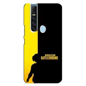 Чехол (TPU) с картинкой "Лого Пабг" на Техно Камон 15 Про (Battlegrounds)