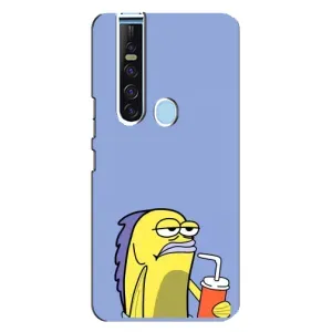Бампер с принтом Мемы для TECNO Camon 15 Pro (Безразличие)
