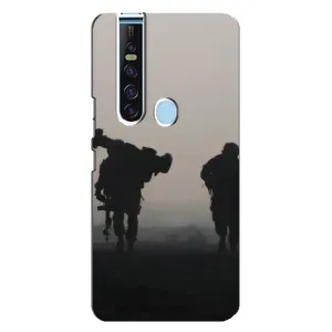Чохли на військову тематику для TECNO Camon 15 Pro (Бій солдат)