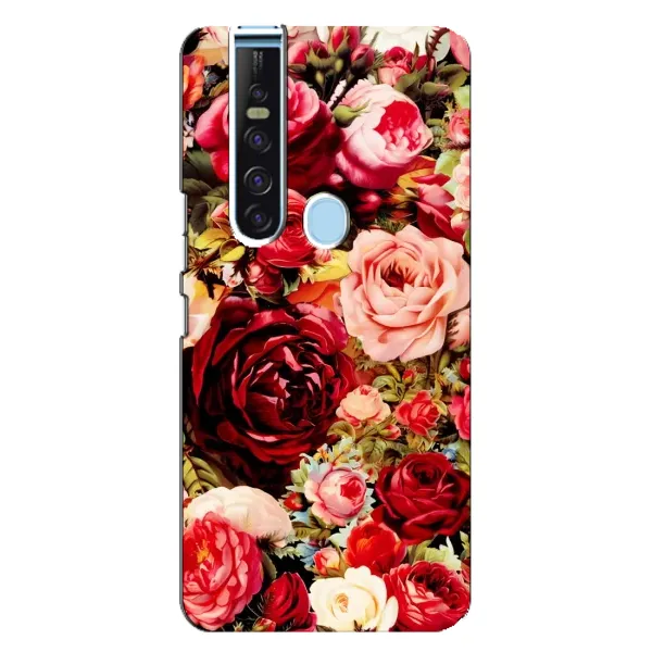 Чехол с рисунком «Букет цветов» для TECNO Camon 15 Pro Чехол с рисунком «Букет цветов» для TECNO Camon 15 Pro