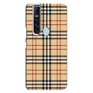 Чехол с Брендами одежды на Техно Камон 15 Про (Burberry стиль)