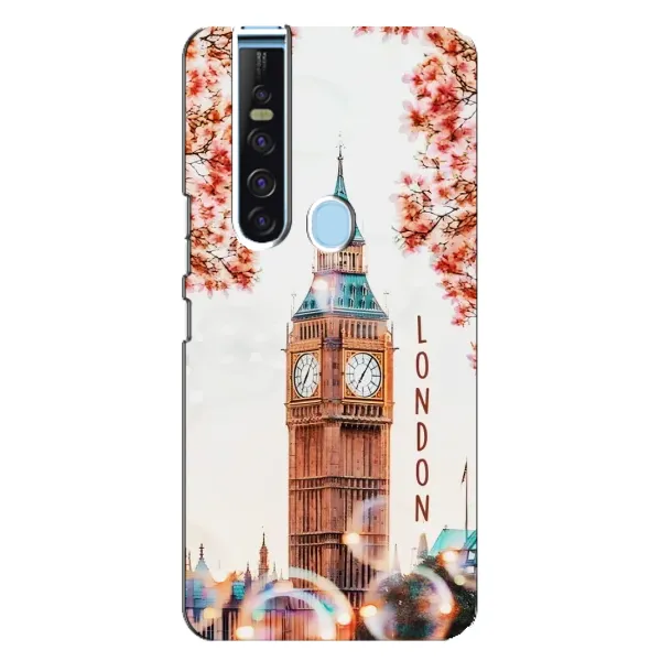 Чехол с рисунком «Часы Лондон» для TECNO Camon 15 Pro Чехол с рисунком «Часы Лондон» для TECNO Camon 15 Pro