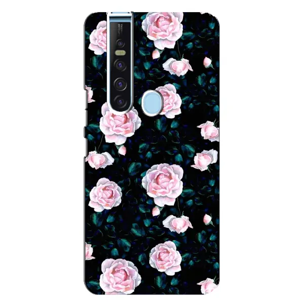 Чехол с рисунком «Чайные розы» для TECNO Camon 15 Pro Чехол с рисунком «Чайные розы» для TECNO Camon 15 Pro