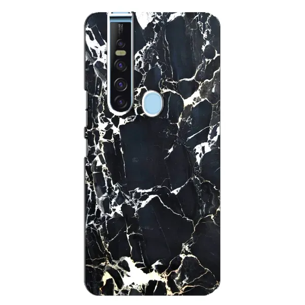 Чехол с рисунком «Чёрный мрамор» для TECNO Camon 15 Pro Чехол с рисунком «Чёрный мрамор» для TECNO Camon 15 Pro