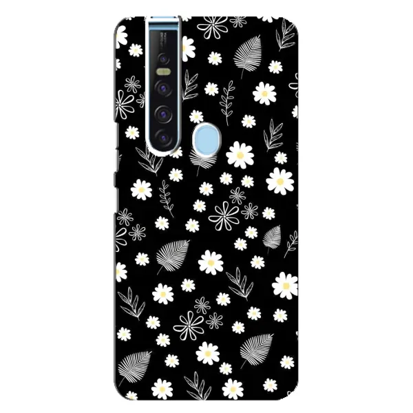 Чехол с рисунком «цветение на чорном» для TECNO Camon 15 Pro Чехол с рисунком «цветение на чорном» для TECNO Camon 15 Pro