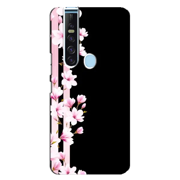 Чехол с рисунком «Цветочки» для TECNO Camon 15 Pro Чехол с рисунком «Цветочки» для TECNO Camon 15 Pro