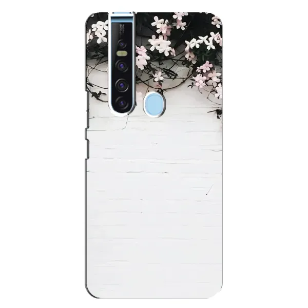 Чехол с рисунком «Цветы на стене» для TECNO Camon 15 Pro Чехол с рисунком «Цветы на стене» для TECNO Camon 15 Pro