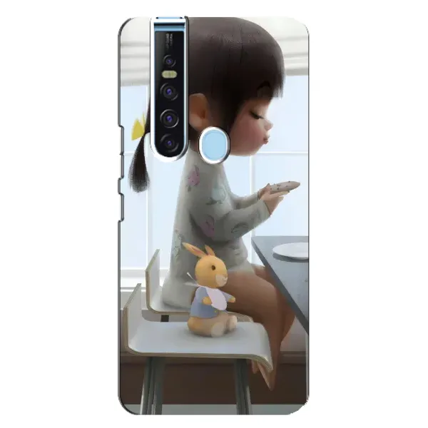 Чехол с рисунком «Девочка с игрушкой» для TECNO Camon 15 Pro Чехол с рисунком «Девочка с игрушкой» для TECNO Camon 15 Pro