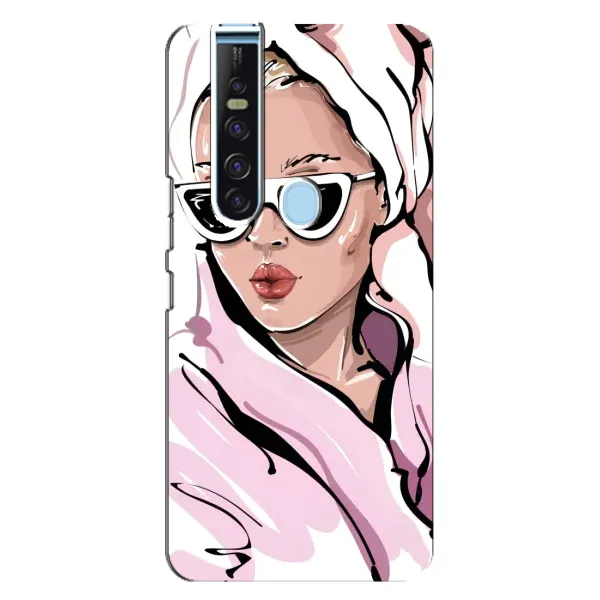 Чехол с рисунком «Девушка в халате» для TECNO Camon 15 Pro Чехол с рисунком «Девушка в халате» для TECNO Camon 15 Pro