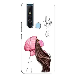 Чехол Стильные девушки на TECNO Camon 15 Pro (Девушка в маске)